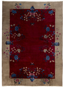 ART DECO CHINESE RED Product Tufenkian Artisan Carpets