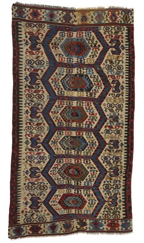 KONYA KILIM ANTIQUE (SECOND HALF 19TH C.) 5' 9