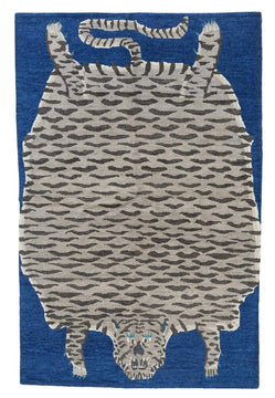 TIGER BIG BLUE Product Tufenkian Artisan Carpets 