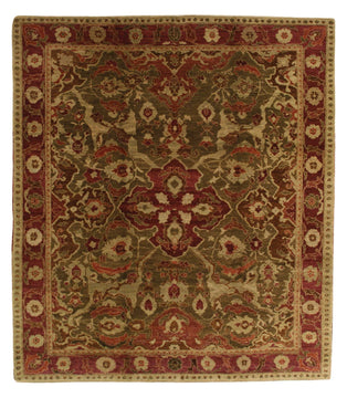 JULFA OLIVE/MAHOGANY Product Tufenkian Artisan Carpets 