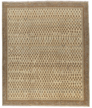 BOTEH #004 Off-White Paisley Area Rug by Tufenkian Artisan Carpets