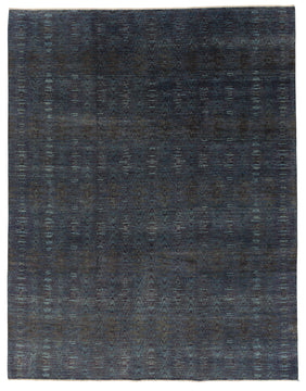 Presto Azure is a hand knotted rug by Tufenkian. 