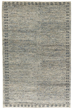 Pebble Blue Moss Hand Knotted Area Rug by Tufenkian Artisan Carpets