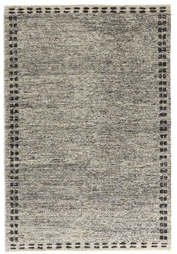 Pebble Ivory Purple Hand Knotted Area Rug by Tufenkian Artisan Carpets