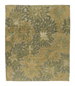 TIBETAN WATER LILIES SAGE Product Tufenkian Artisan Carpets 