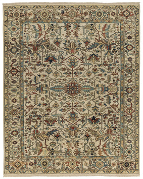 JT03-1D CLASSIC HERIZ IVORY SAMPLE Product Tufenkian Artisan Carpets 