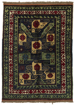 Kazak IK 5x6 hand knotted area rug