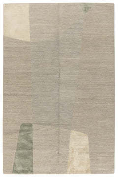 Mondrian Midtown is a hand knotted rug by Tufenkian. 